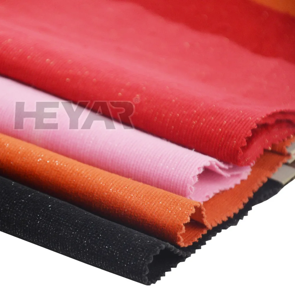 16 Wale Cotton Lurex Corduroy Fabric