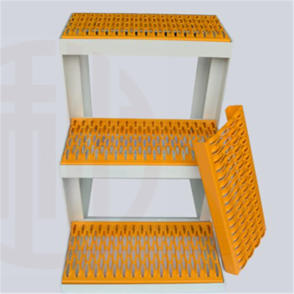 Industrial style decorative mesh expanded metal stair treads