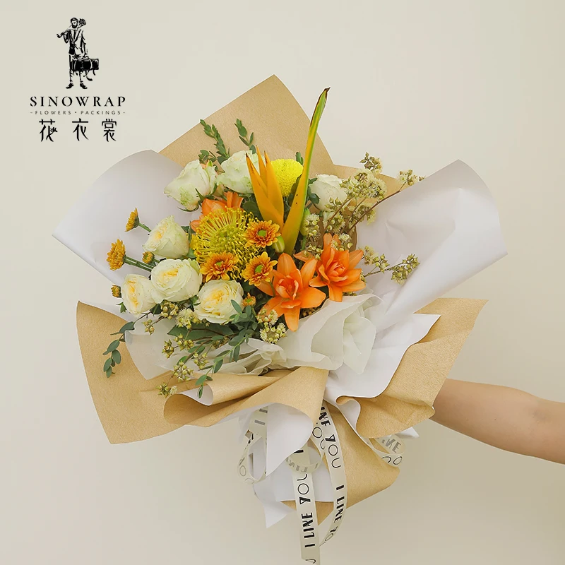 
Waterproof Flower Wrapping Suppliers Wholesale Plastic Wrap For Flower 