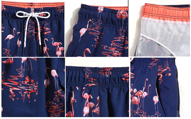 
Boardshort fabric swim short swimming trunk couple mens beach swimwear shorts 