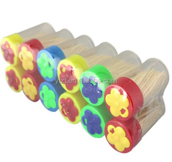 Japanese Disposable Bamboo Toothpicks 10000 pcs/box(2.0*65mm) for Sushi