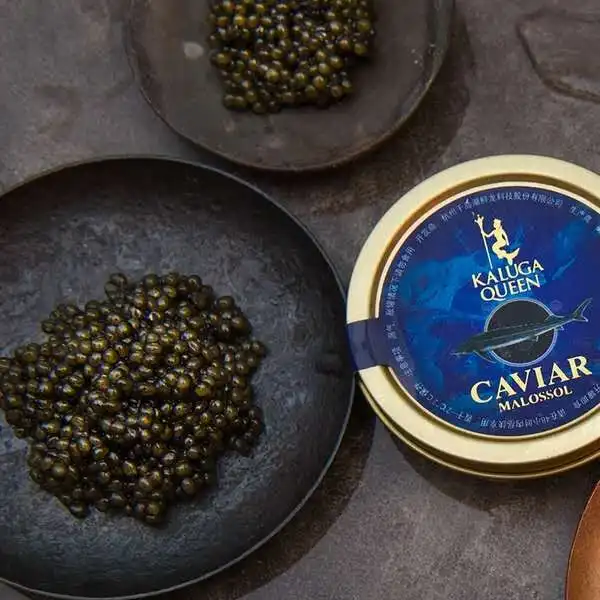 
50 beluga High Grade Hybrid Sturgeon Caviar caviar vacuum packing Imperial Sold in the UK 