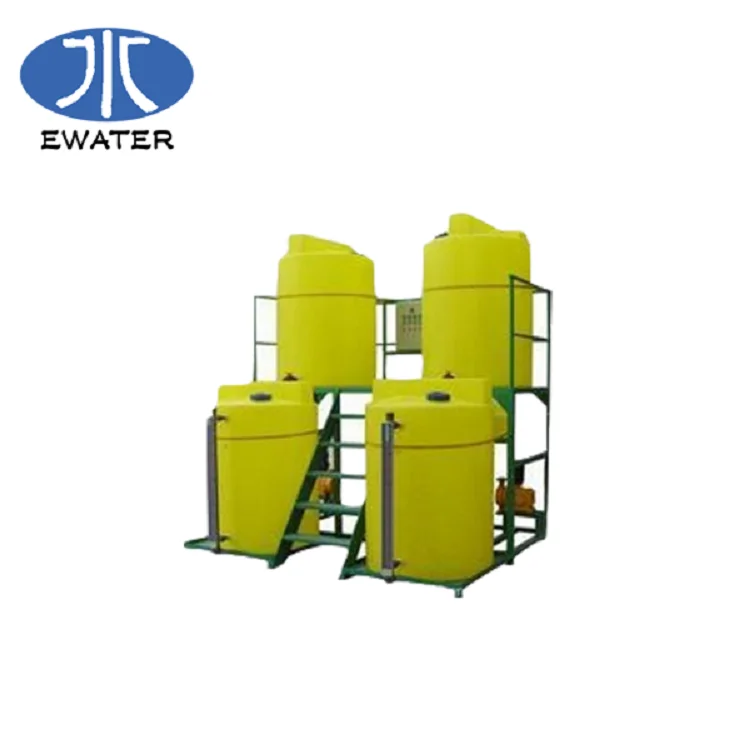 Chemical system chemical storage tank pe dosing system tank mix 500 Liter