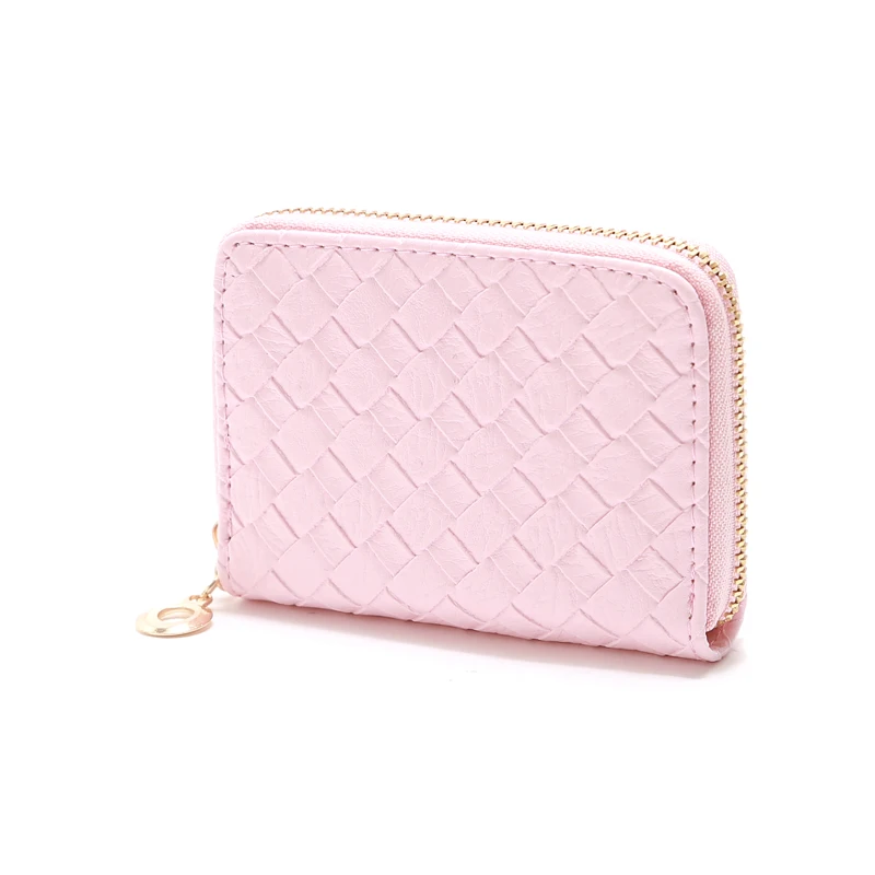 HOT SALE KOREAN WOMEN WALLET COIN PURSE  ZIPPER SHORT LADIES MONEY CLIP CUSTOM LOGO