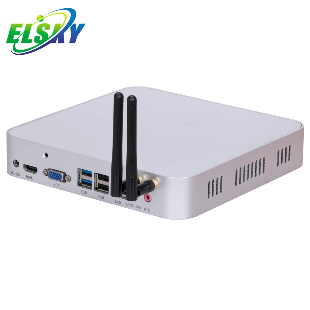  Core i3 thin client I3-7100U Wi-Fi BT4.2 4G GPS SIM Слот для мини настольного ПК с сенсорным экраном Itx материнская