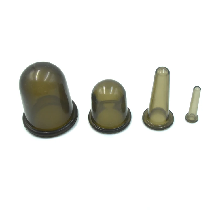 4Pcs Anti Cellulite Vacuum Cupping Cup Silicone Family Facial Body Massage Therapy Cupping Cup Set