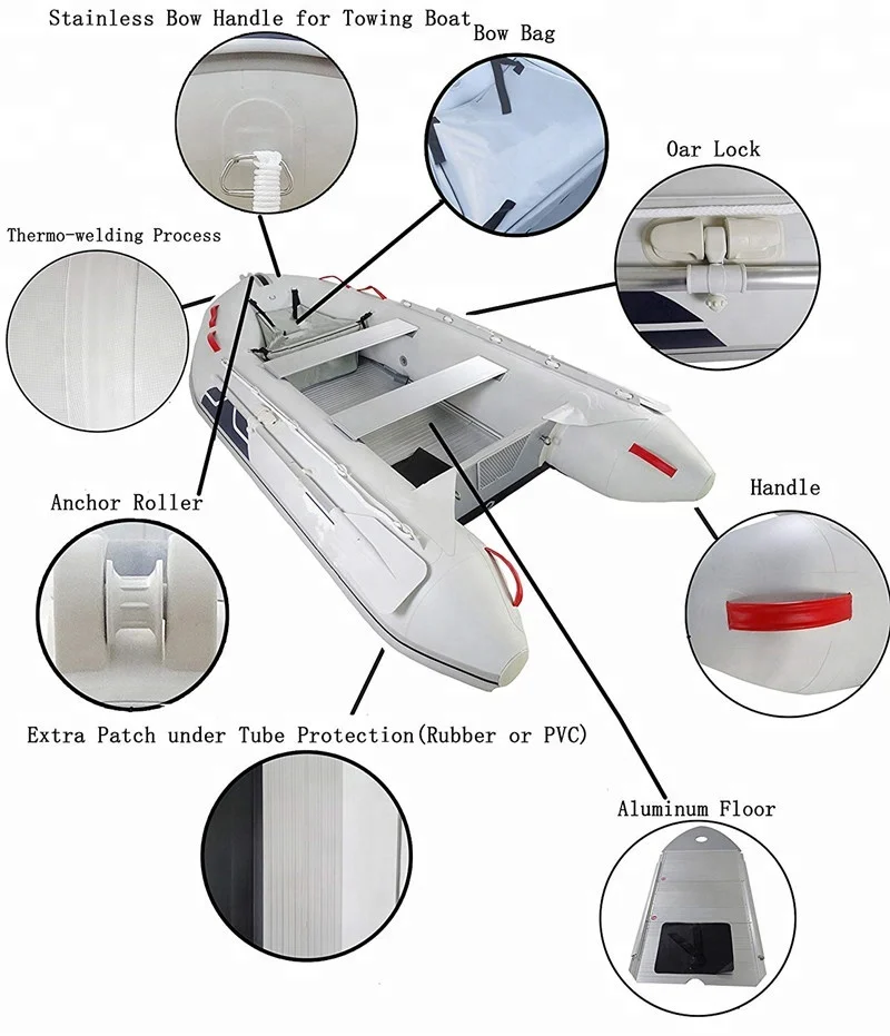 2018 new design catamaran fishing boat with aluminum floor