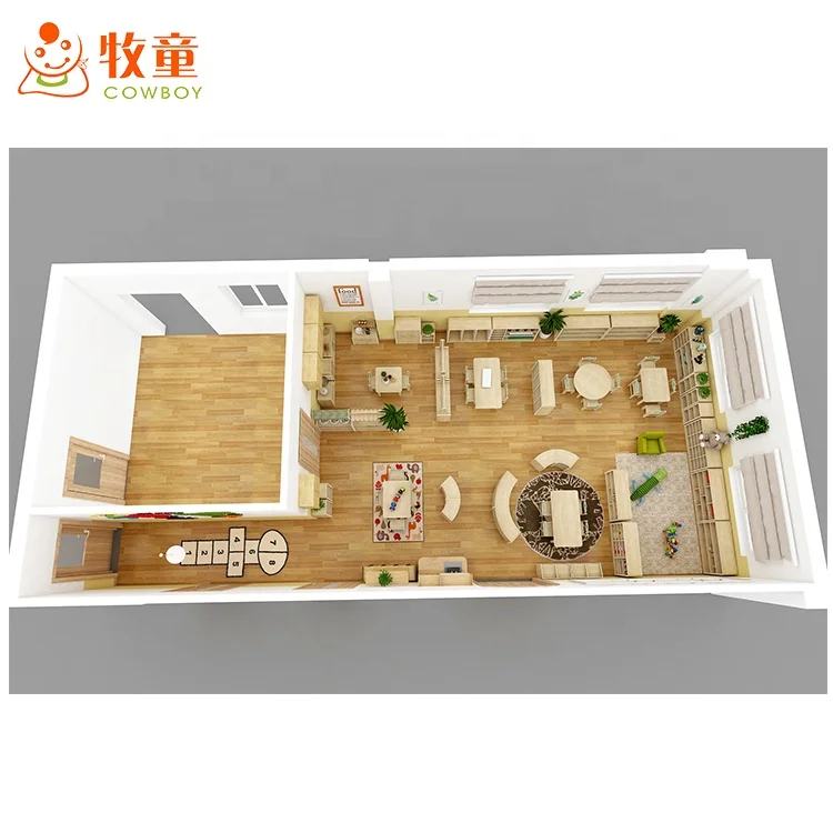 COWBOY preschool furniture set wholesale guangzhou top quality classroom school furniture suppliers