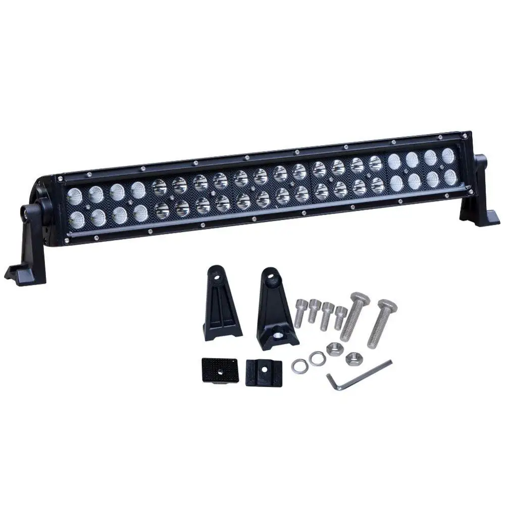 Wholesale Super Bright Dual Row 22Inch 120W Curved Led Light Bar for Truck Car Offroad Driving Lights Combo Beam