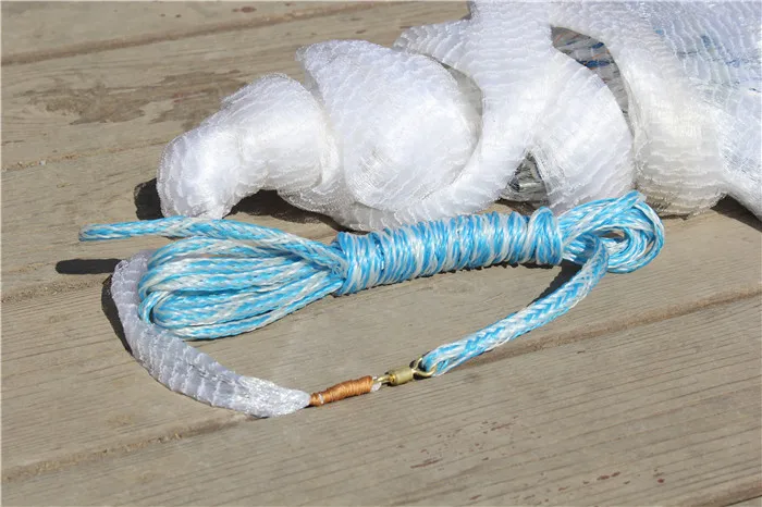 Nylon Netting Big Size American style drawstring Cast Net