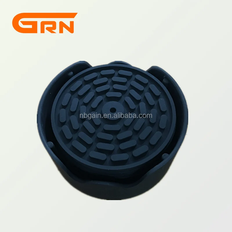 Новые силиконовые подставки для напитков GRN, черные силиконовые подставки для напитков, набор подставок для напитков