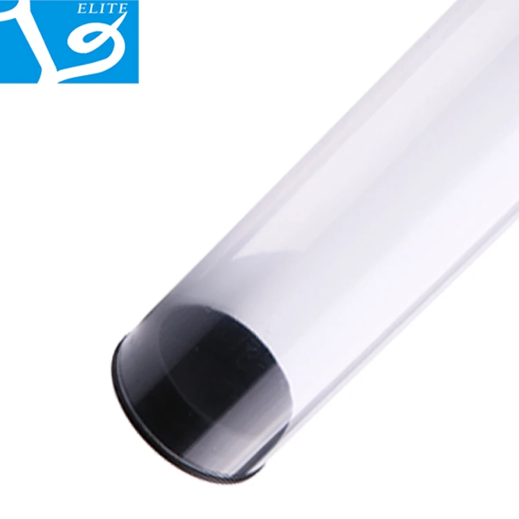 Hanging Acetate Clear Packaging Plastic Tubes , Plastic Cylinder Tube