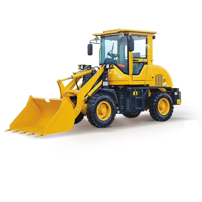 1 ton mini wheel loader backhoe loader mechanical loadering