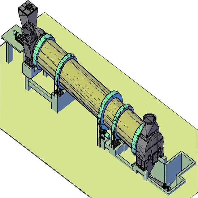
top selling Limestone Sand Coal Cassava Chips Drying Machine / Sludge Rotary Drying machine/rotary dryer 