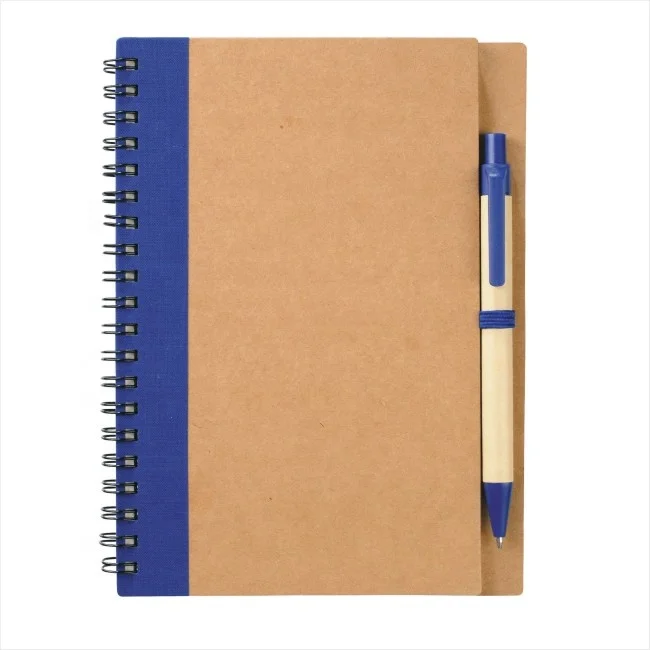 Promotional Customized Design Spiral Notebook with Pen Sticky Notes