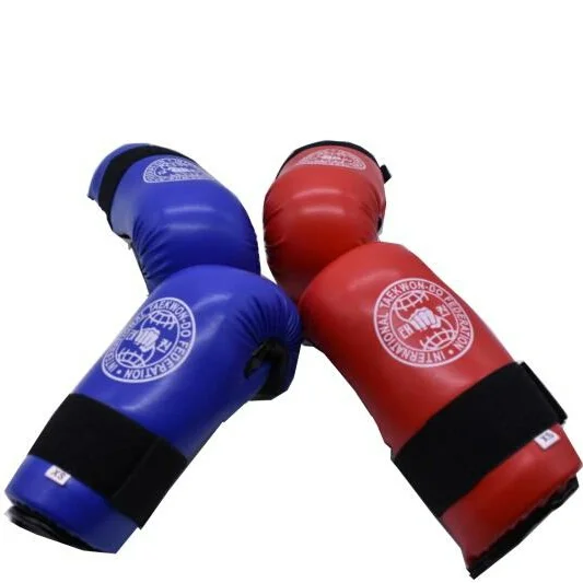 Wholesale high quality taekwondo itf hand guards pu leather professional hand gloves
