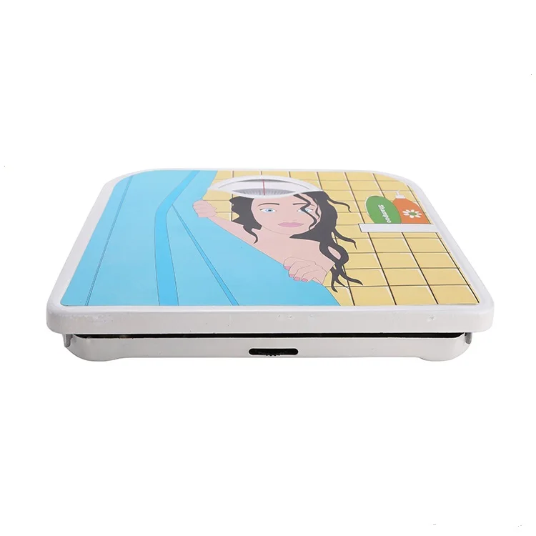 130kg Capacity large easy to read display professional mechanical bathroom scale