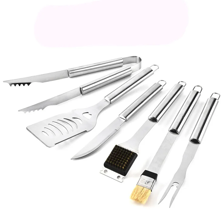 
Stainless steel barbeque tools set in alumiun case 