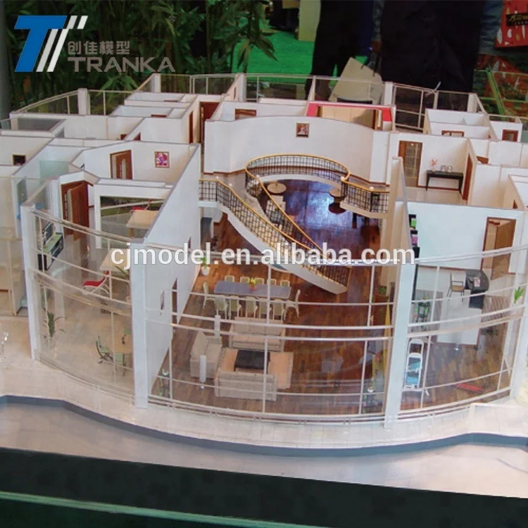 3D condominium model maker , Interior building model