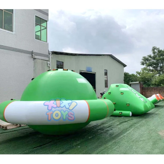 XIXI TOYS Summer Inflatable Peg-top / Inflatable Saturn Rocker/ Inflatable Turntable Water Sport Games