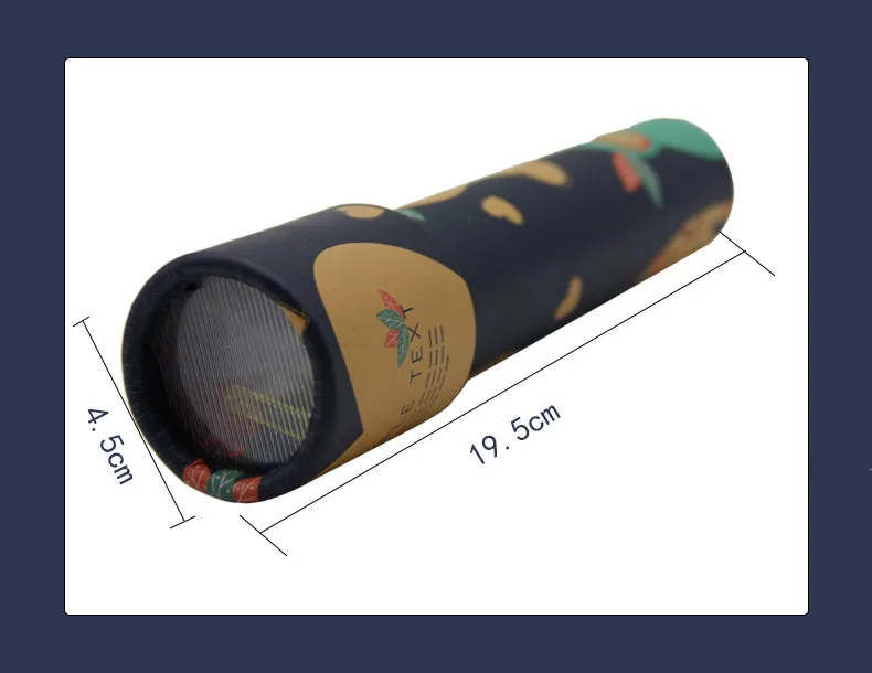 Оптовая продажа, большой вращающийся калейдоскоп, детские развивающие игрушки, волшебный калейдоскоп