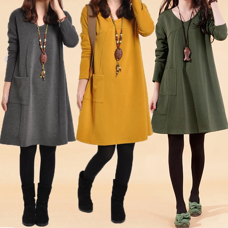 Pregnant Maternity Dresses Casual Pregnancy Clothes For Pregnant Women Gravida Chiffon Knee length Vestidos Autumn Winter