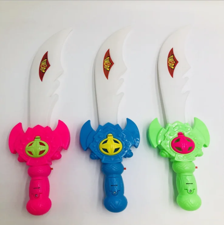  Оптовая продажа детский короткий мигающий музыкальный светодиодный меч Реплика светлого