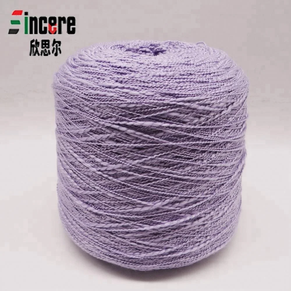 
Factory price 1/2.5NM acrylic yarn blended slub fancy yarn knitting yarn in Su Zhou China 