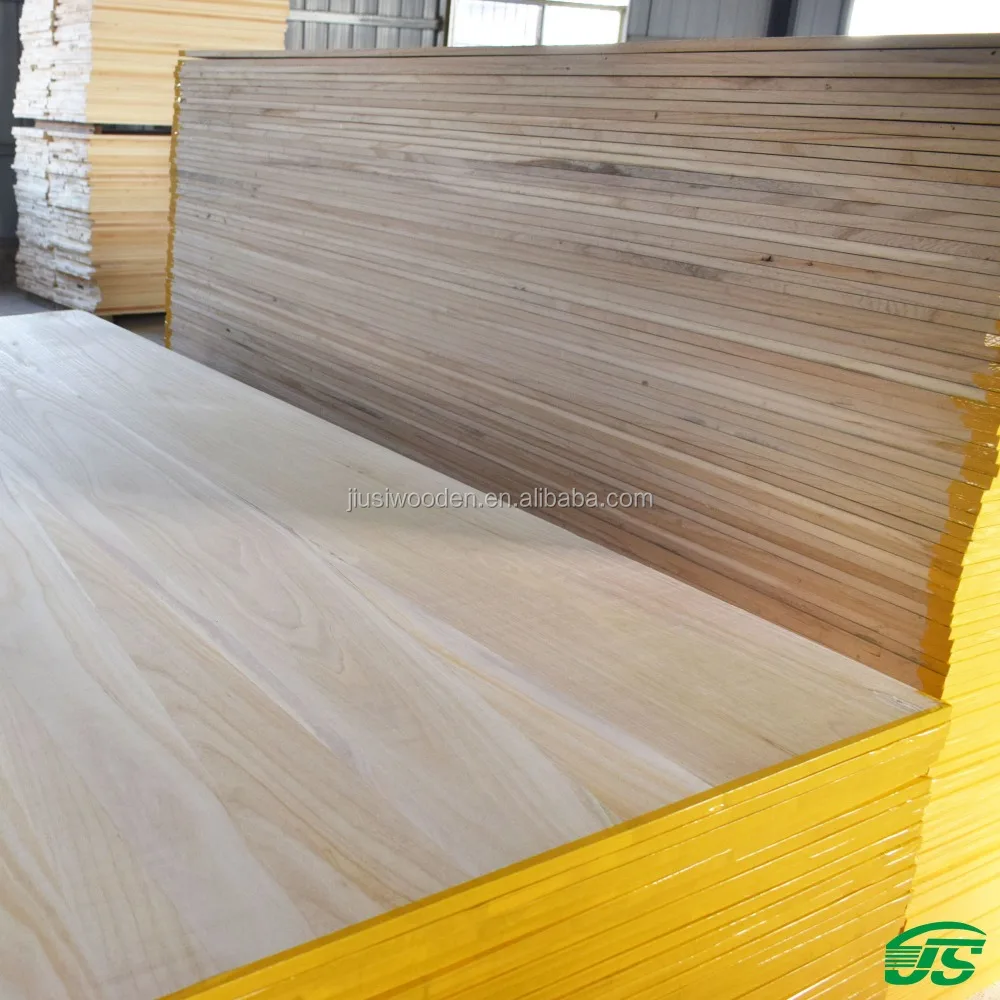 
High Quality Solid Wood Board Coffin board Paulownia Wood Price 