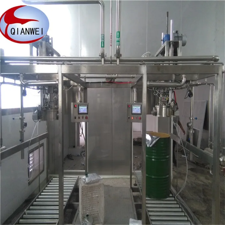 220l  big drum coconut water tomato paste aseptic filling machine filler