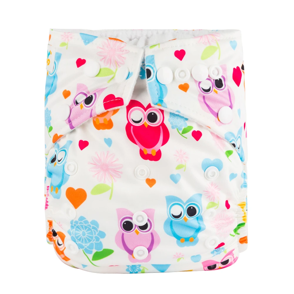Soft Babyland New Arrival Cute Prints China Best Seller Wholesales Cloth Diapers Baby Reusable Nappies