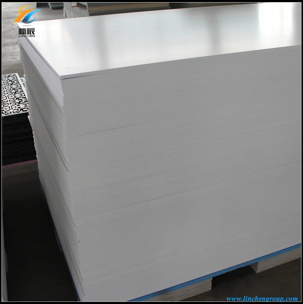 4x8 waterproof kitchen cabinets material 18mm pvc foam boards PVC board