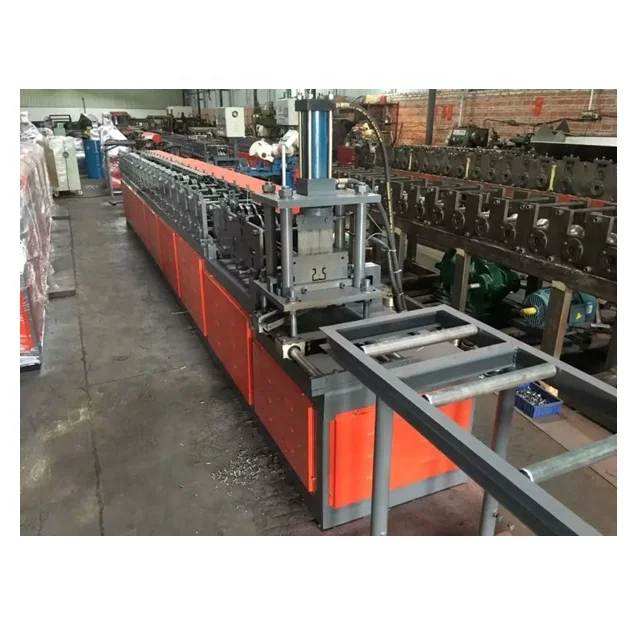 Supermarket Storage Rack Roll Forming Machine Warehouse Shelf Rack Roll Forming Machine