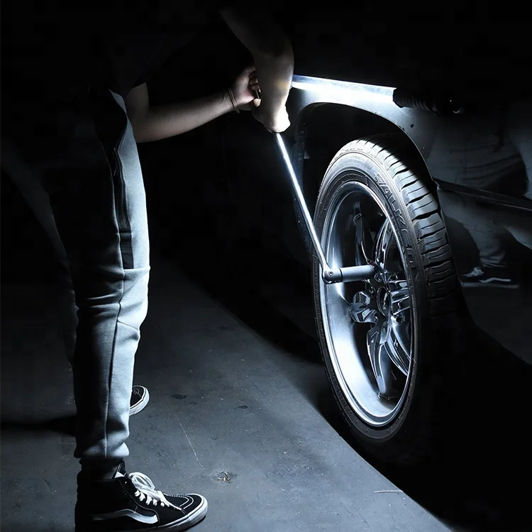 Under bonnet Portable led working light lamp inspection light 120 led rechargeable car underhood work light