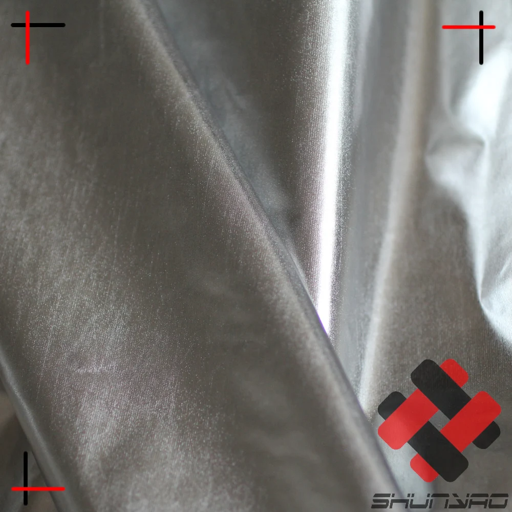 
20D shiny silver coated nylon fabric 