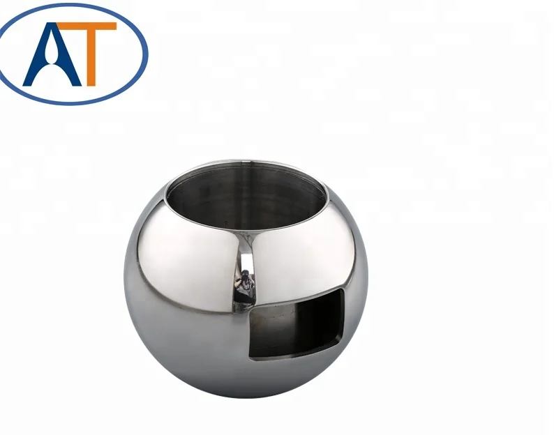 
China Supplier High Quality Hollow Valve Ball with diversion tube suitable for Welding 
