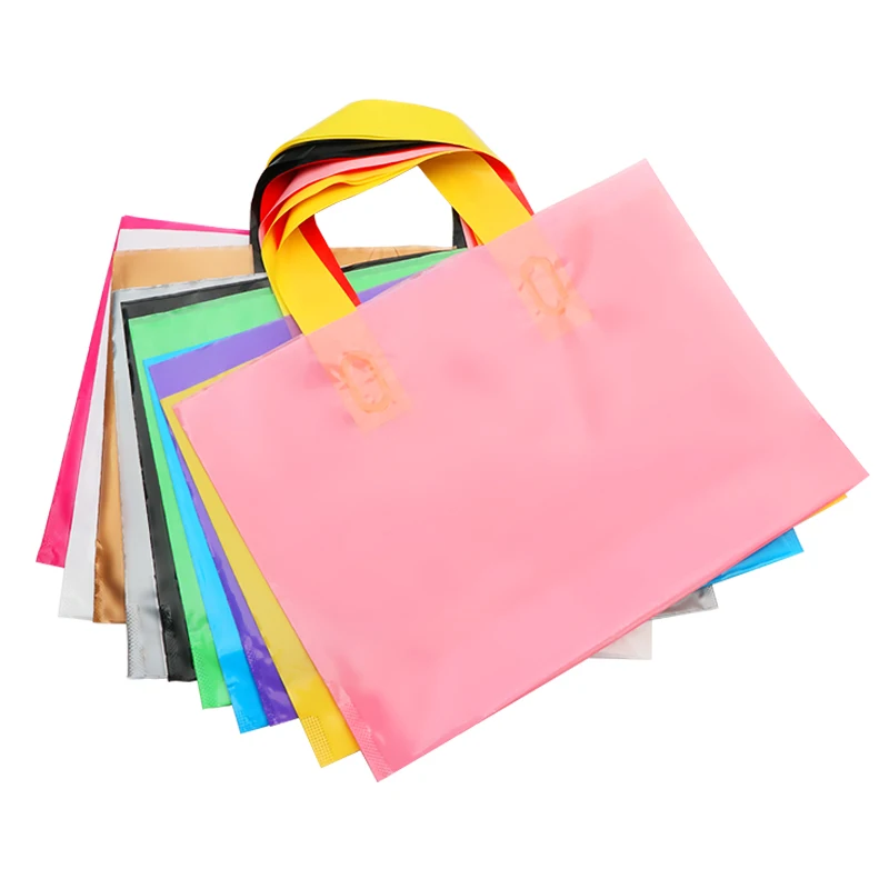 Wholesale Matt Shopping Plastic Bag For Clothing
