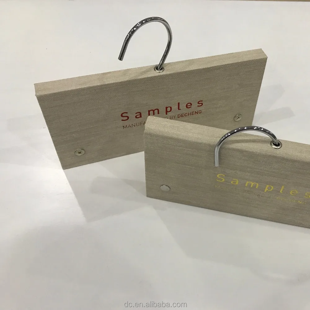 Fabric sample hanger