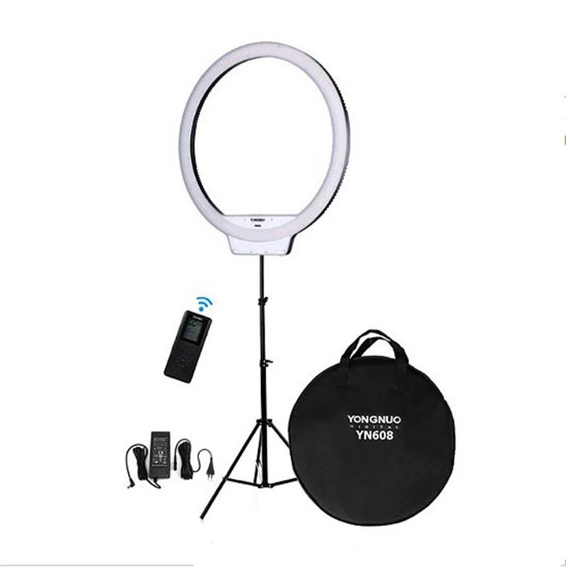 YONGNUO YN608 Ring 3200K~5500K Bi-color temperature photo studio LED