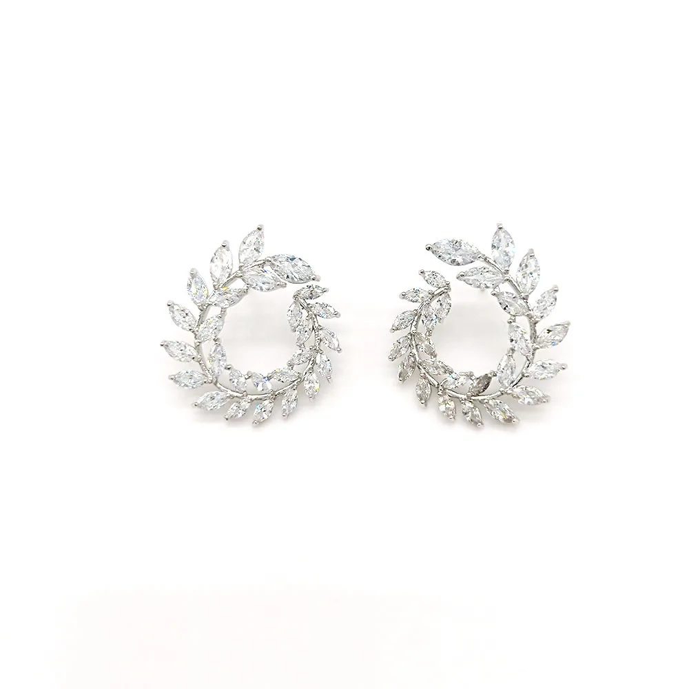 
 Горячая распродажа ювелирные изделия для помолвки очаровательные серьги с кристаллами для женщин  