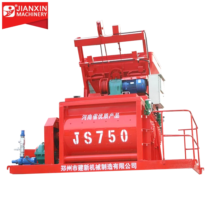 JS750  0.75CBM concrete mixer  manufacturer
