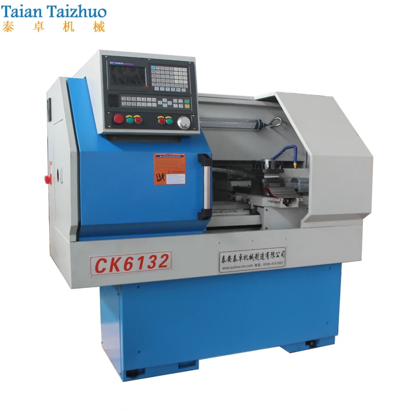 CK6132 High Quality Flat Bed Mini CNC Lathe Sales