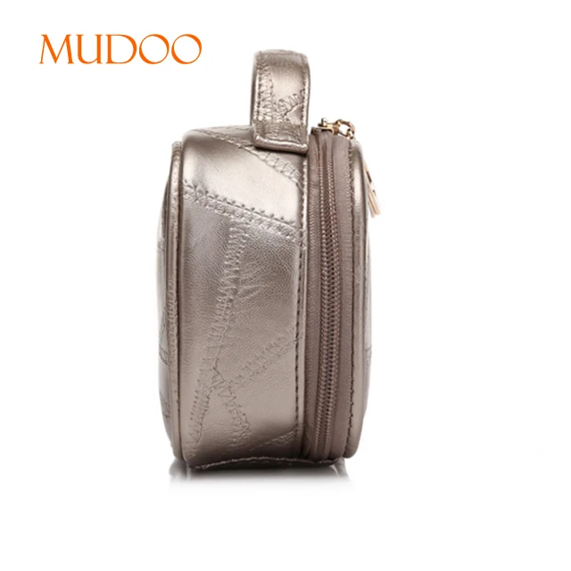 WHOLESALE GOLD WOMEN LARGE CAPACITY ZIPPER WATERPROOF FASHION CLUTCH COSMETIC BAG MAKEUP BAG HANDBAG SUPPLIER