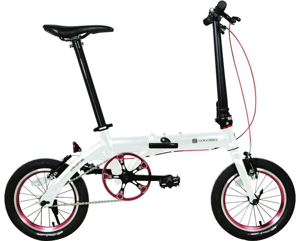 
Hot selling high end 14 inch single speed light weight folding bike 7kg 