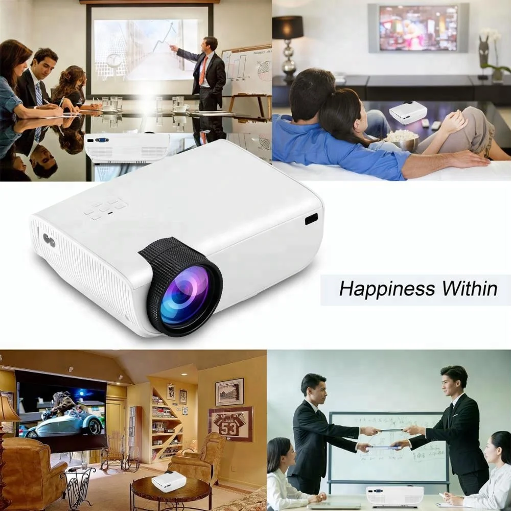 Wholesale small portable lcd panel projector 3d 1080p hd japan video projector for world cup