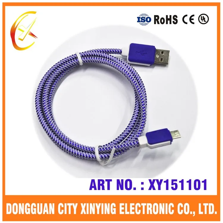 Водонепроницаемый V8 micro разъем usb кабель для передачи данных