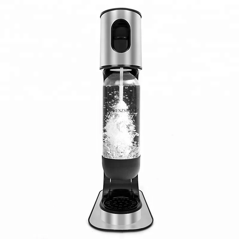 stainless steel soda water maker machine sparkling water machine automatic pressure relief