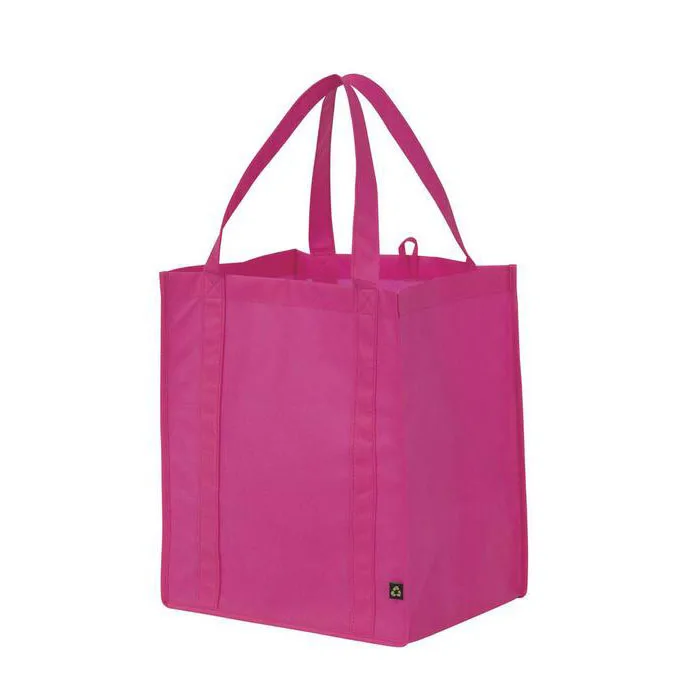 Рекламная оптовая продажа дружественная многоразовая Складная Нетканая ткань упаковка для покупок Розничная сумка Пользовательский логотип печать тоут Экологичная