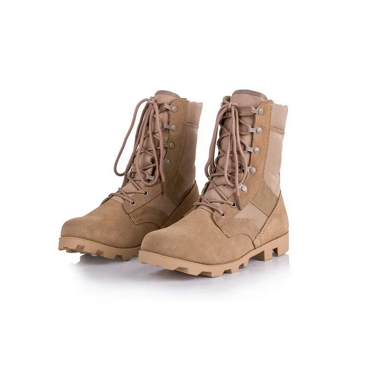 
Hot Selling High Ankle Desert Jungle British Army Boots 
