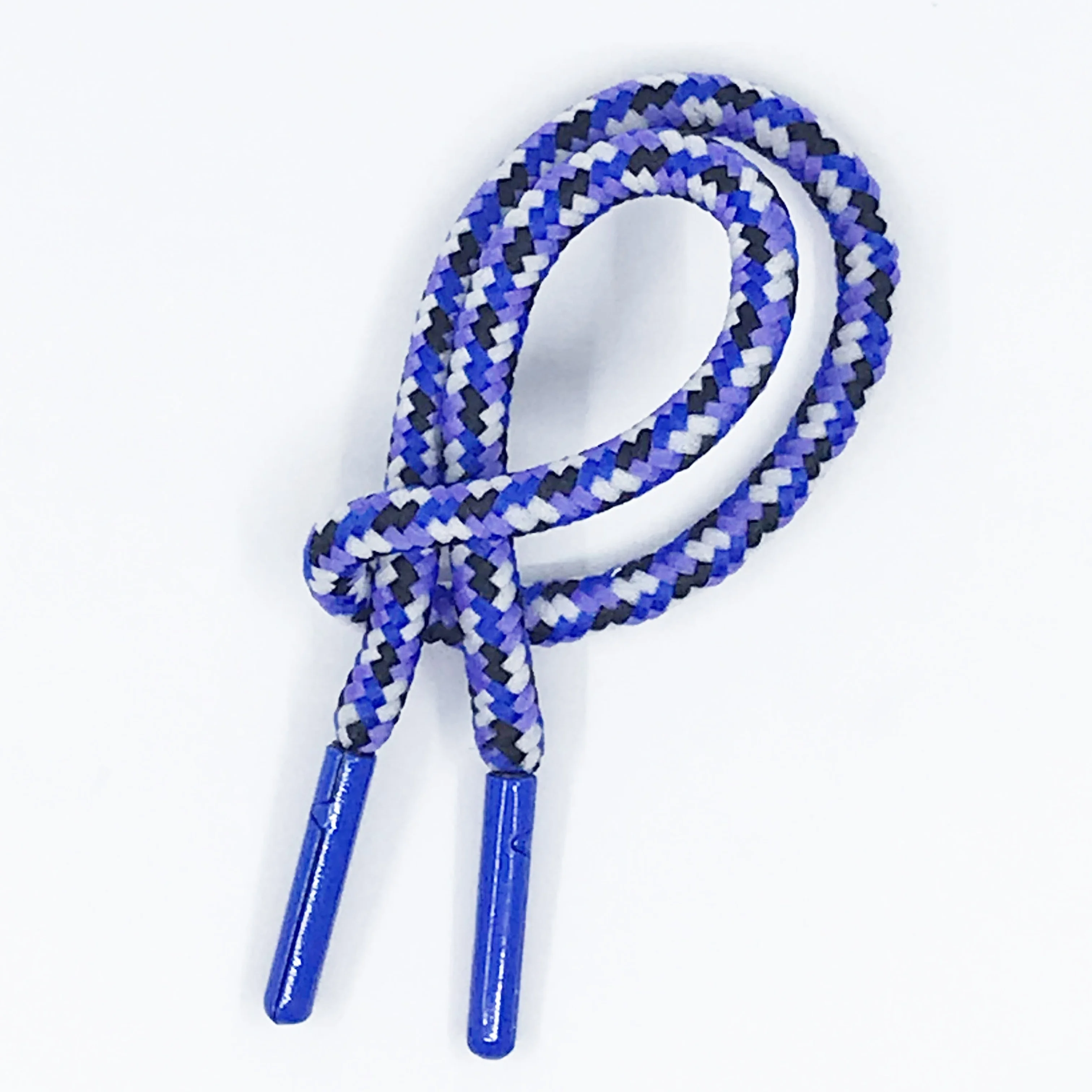 Плоские шнуры на завязках с силиконовыми наконечниками для